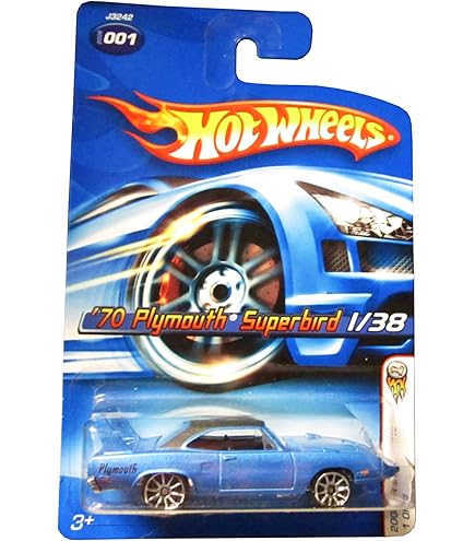 Amazon.com: Hot Wheels '70 Plymouth Superbird, [Green] 2006 First